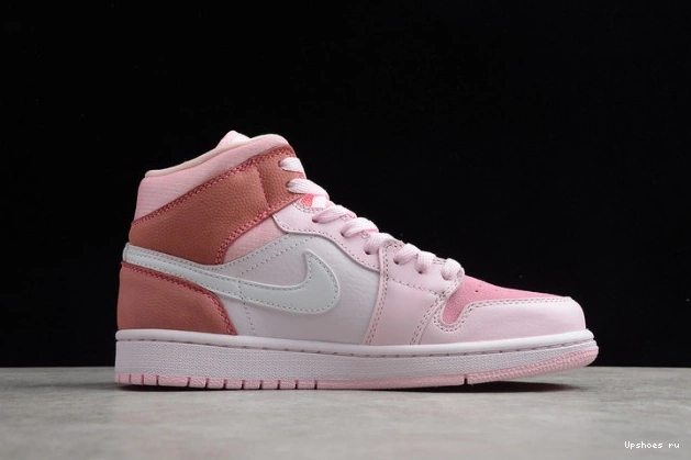 Air CW5379-600 Jordan 1 (W) Mid Digital Pink 1028